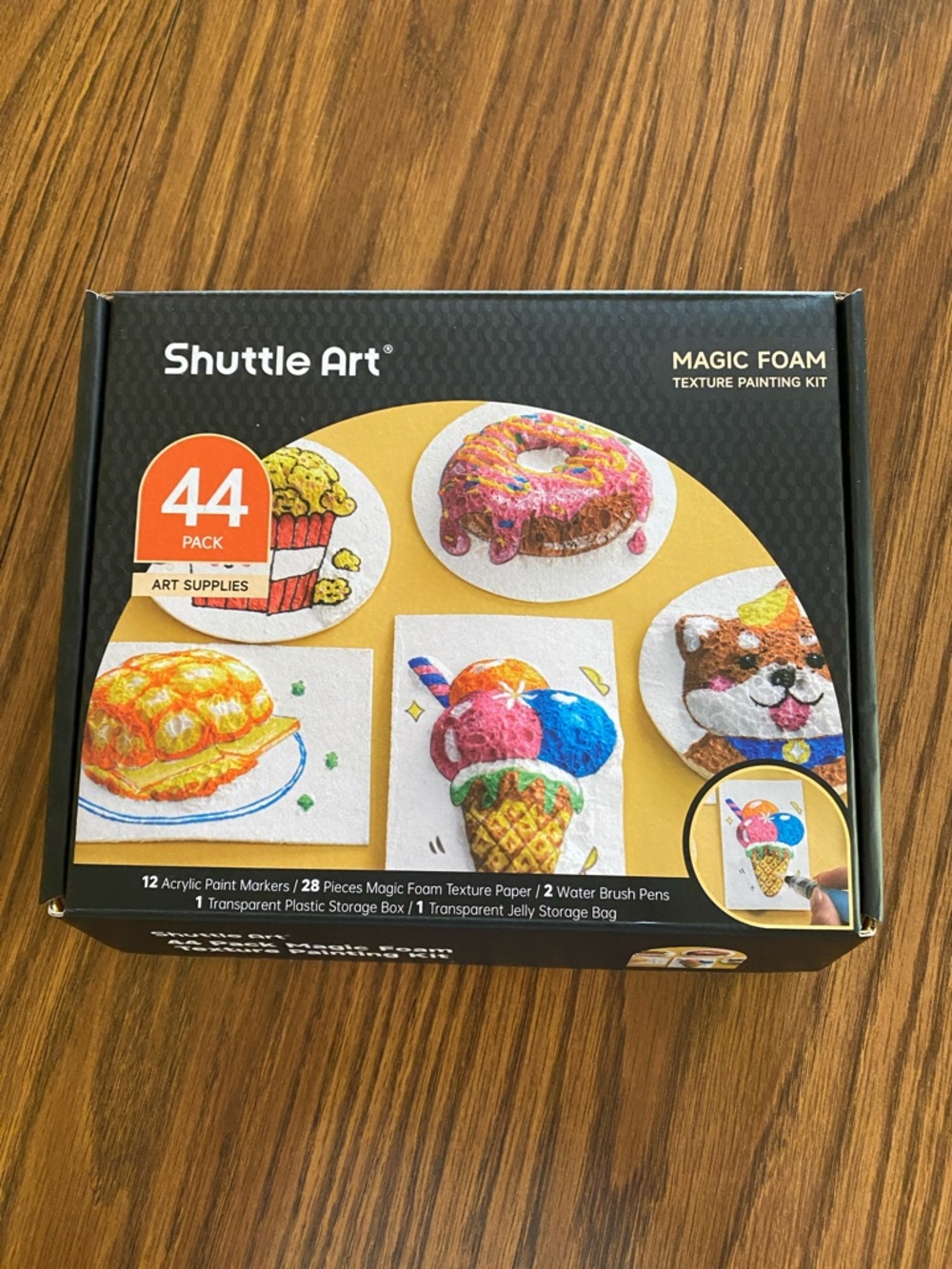 Shuttle Art Magic Foam Texture Painting Kit